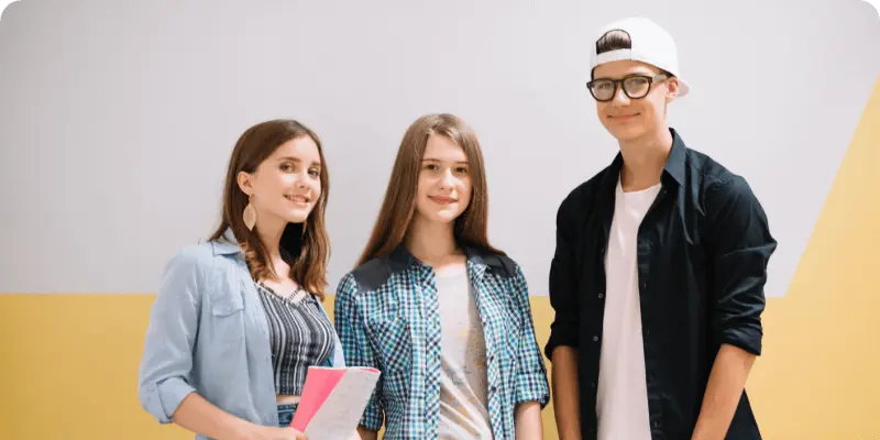Three-person group