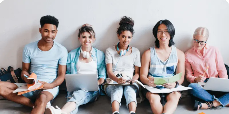 Five-person group